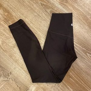 Lululemon Align size 2 graphite grey 25 inch inseam good condition